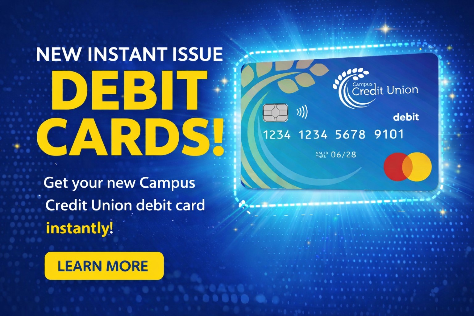 Instant Issue Debit Cards